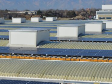 Impianto fotovoltaico installato su capanone industriale3